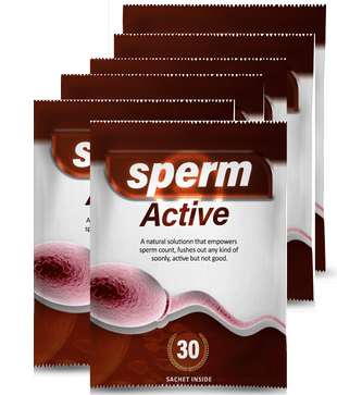 6 Packs of Sperm Active